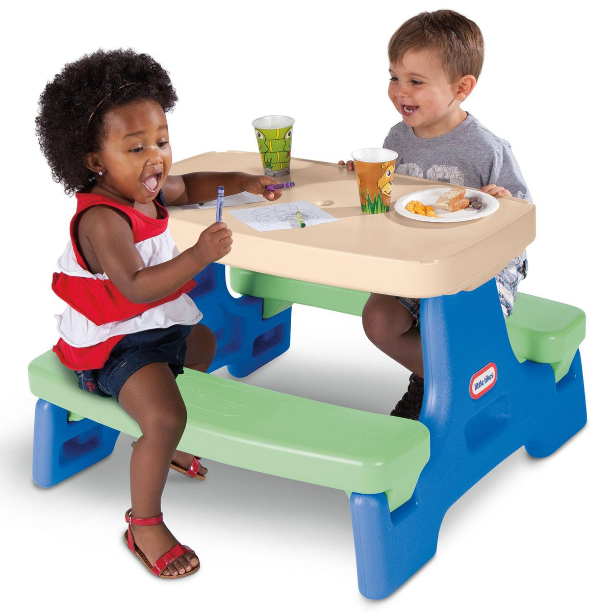 Easy Store? Jr. Play Table - Blue/Green